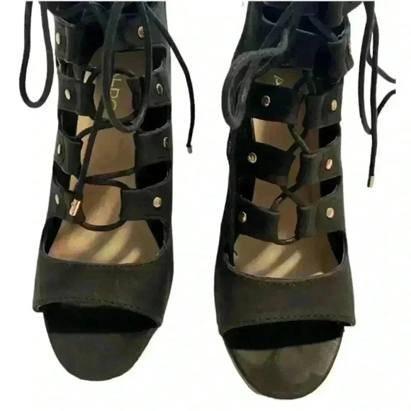 Aldo Woman Black Bootie - Picture 2 of 4